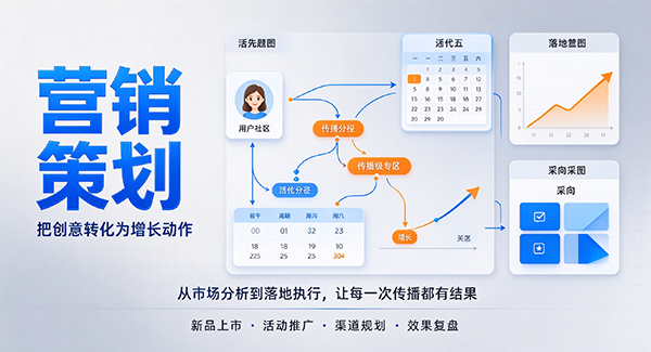 井陉矿区营销策划